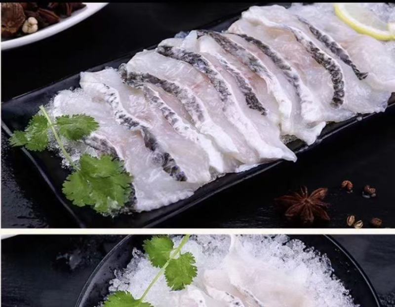 勇记黑鱼片可用于酸菜鱼水煮鱼