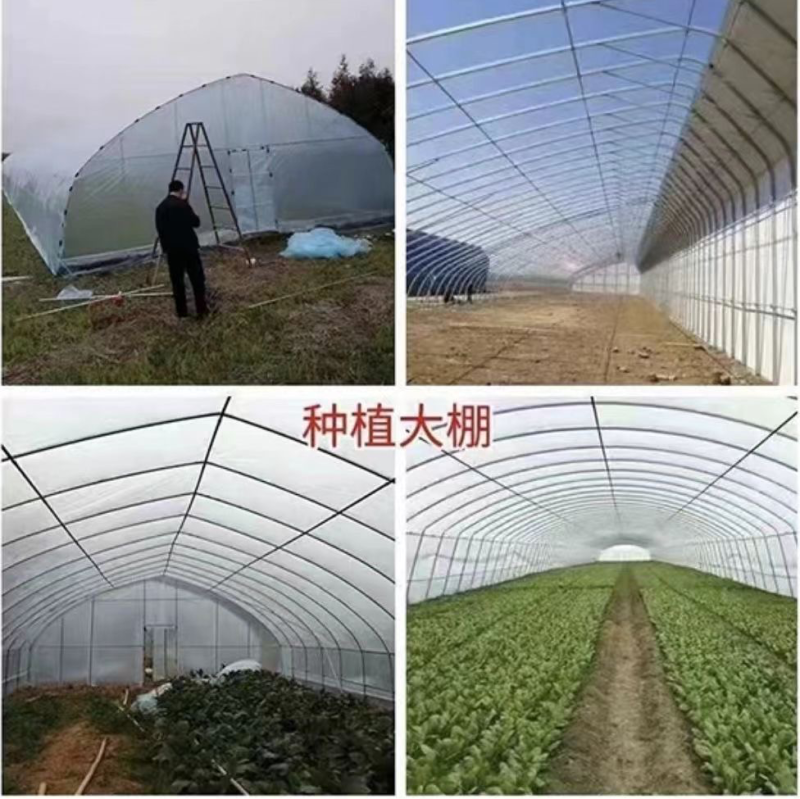 连栋种植钢架大棚连体钢架大棚上门安装全国发货