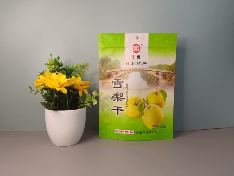 雪梨干包装袋果脯果干包装袋休闲食品包装袋