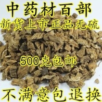 中药材野生正品新货百部干片中草药