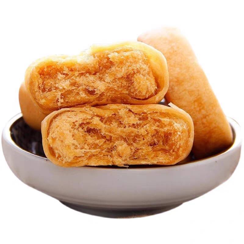山药肉松饼可对接社区团购展会地摊早市夜市休闲食品
