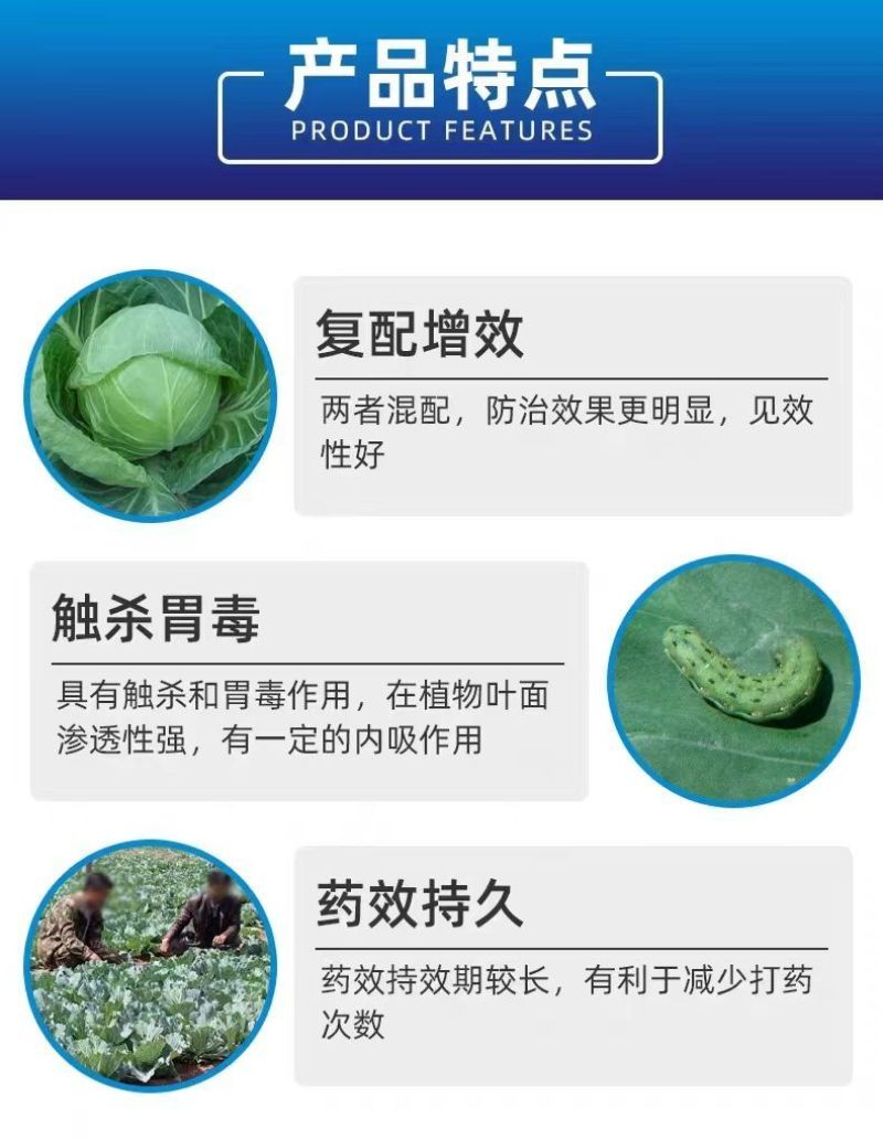 12%甲维虫螨腈杀虫剂甲维盐虫螨腈小菜蛾农药触杀胃毒杀虫