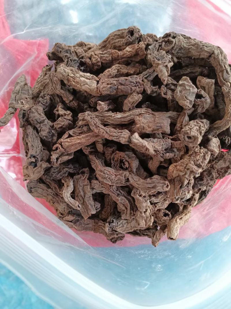 野生巴戟干货大山深处出外自然生长的蒸制巴戟天