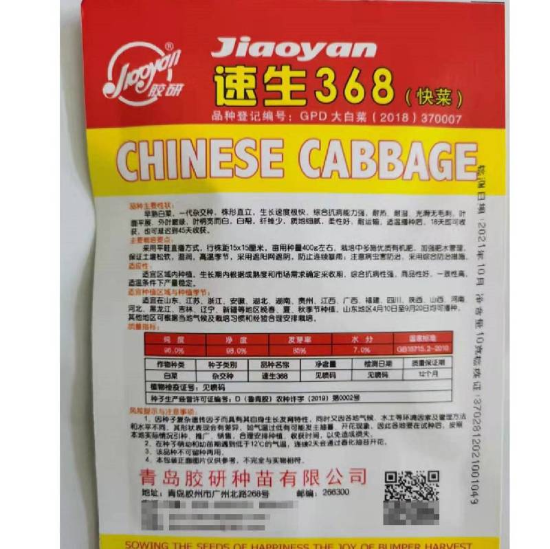 奶油快菜种子四季快速生耐热耐湿小白菜阳台盆栽理想