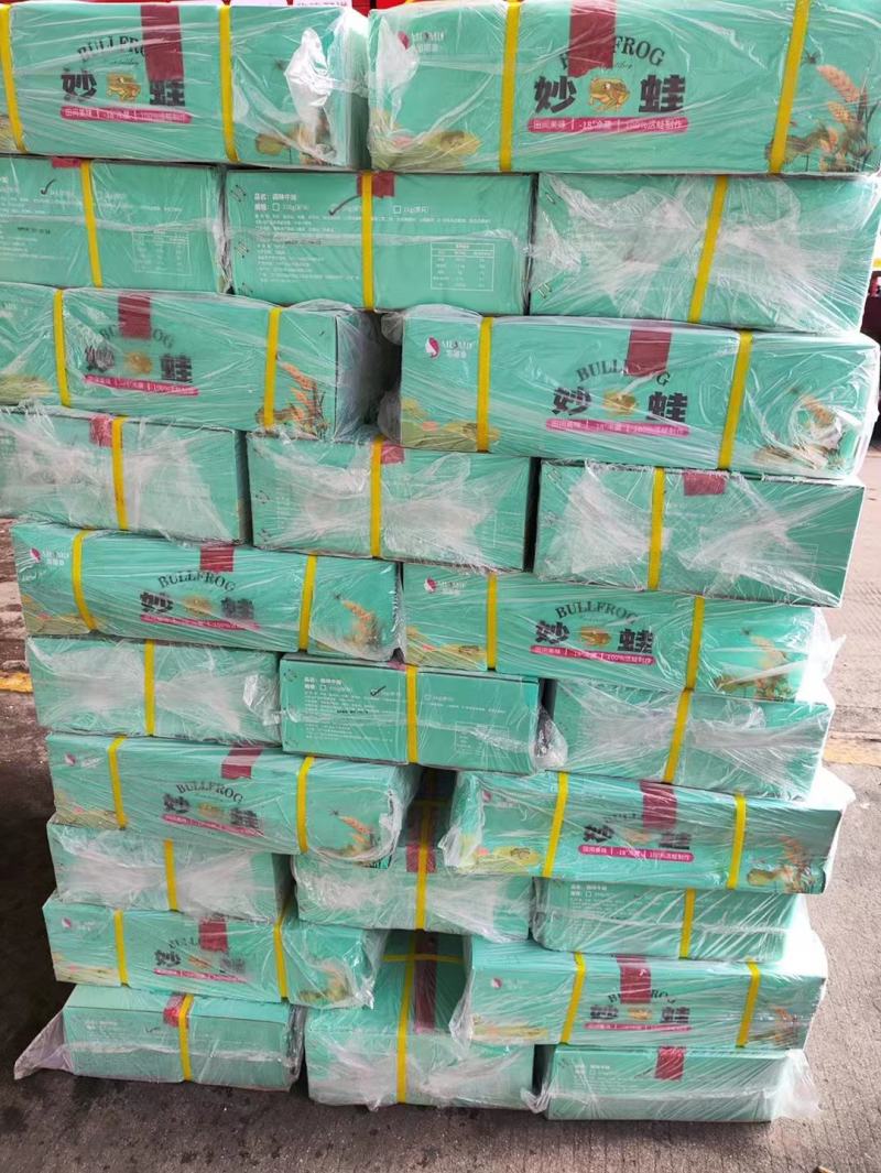 斩块牛蛙鲜活速冻滑嫩可口保证口感