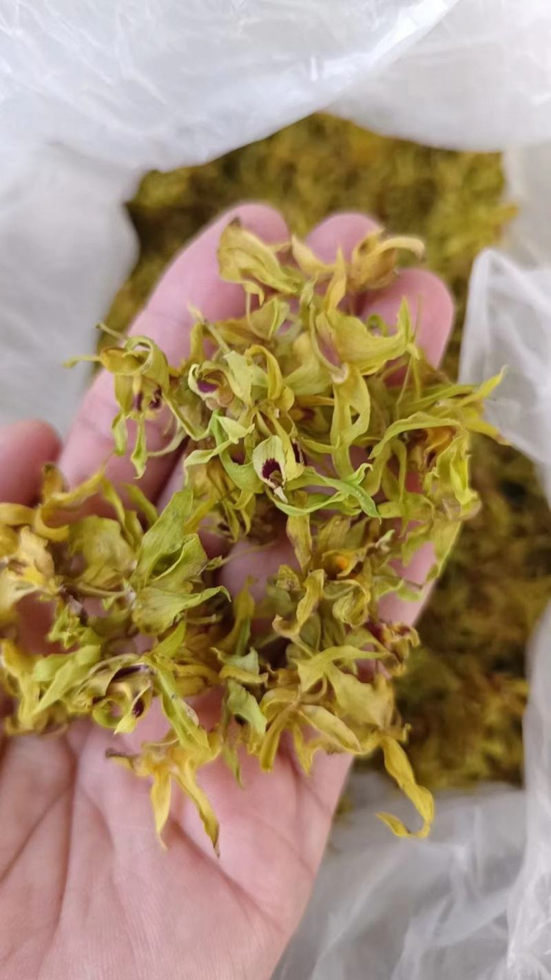 石斛花正宗精选野外铁皮石斛干花泡茶中药应季枫斗花茶