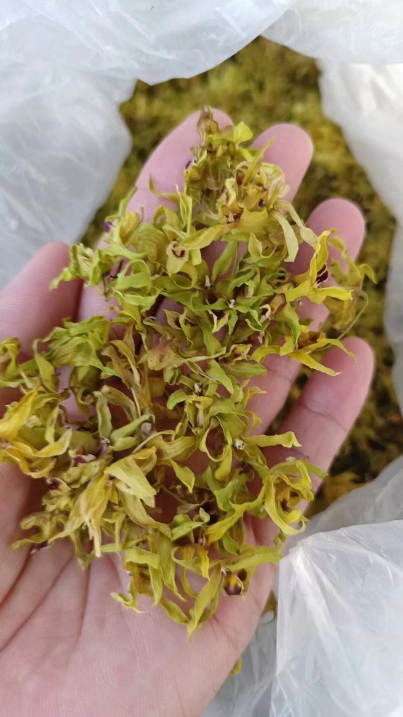 石斛花正宗精选野外铁皮石斛干花泡茶中药应季枫斗花茶