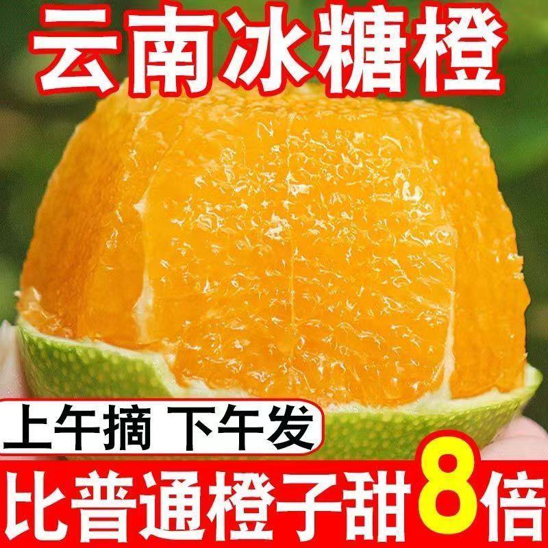 云南玉溪华宁县冰糖橙支持一件代发市场批发团购橙子柑橘