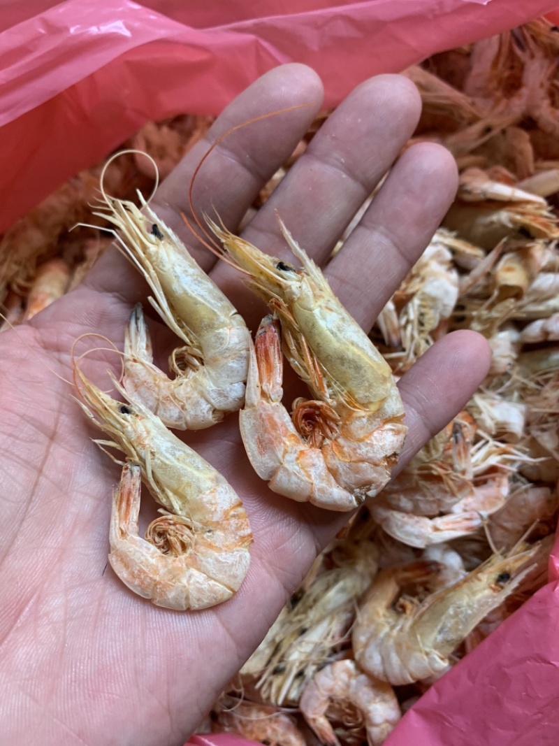 虾干、淡盐自晒海虾干