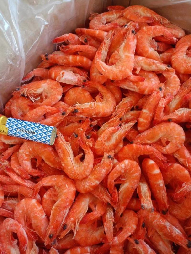 海捕大虾散装单冻熟虾水产品海产冻品批发贸易