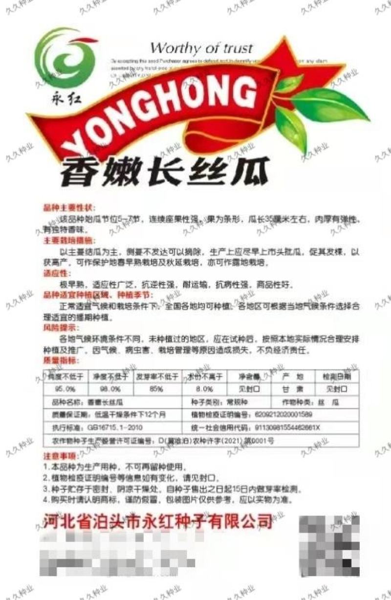 香嫩长香丝瓜种子顺直早熟高产盆栽耐热爬藤特长肉丝瓜种籽
