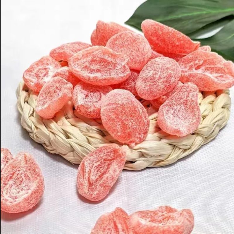 水蜜桃干盐津桃肉干酸甜蜜饯水果干果铺办公休闲零食