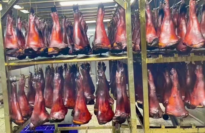 【厂家直发】猪脚，烟熏腊猪脚批发，现货供应可对接电商团购