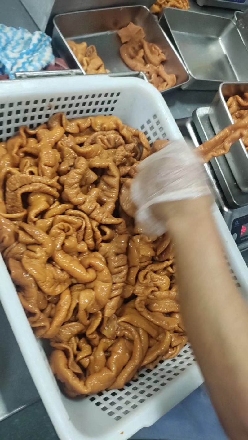 【熟食猪蹄】猪脑花和卤肥肠