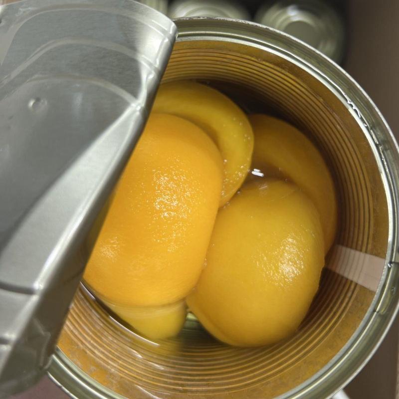砀山拉环黄桃罐头820g*24罐整箱商用半边黄桃鲜脆可口