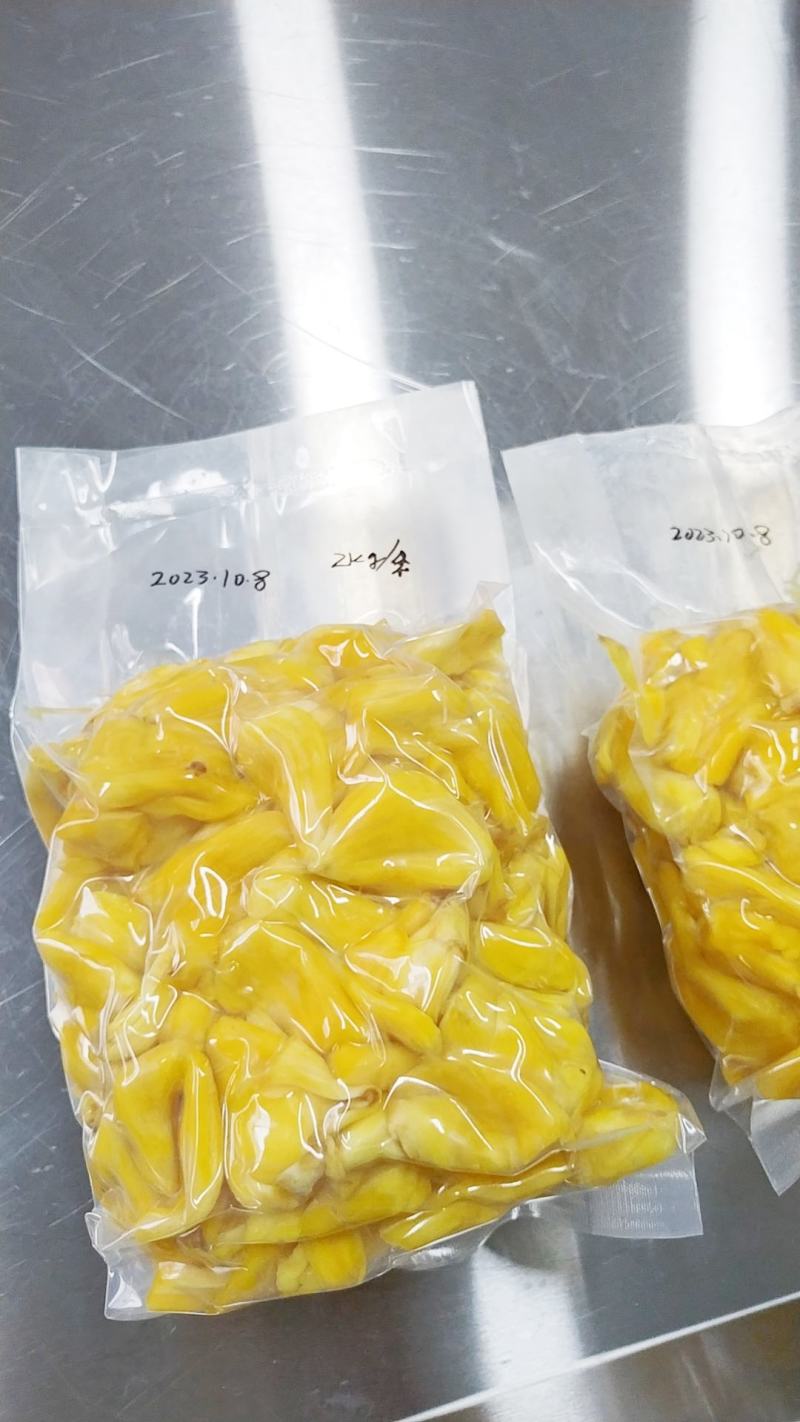 菠萝蜜，速冻鲜果，可做果汁，果泥，果脆。