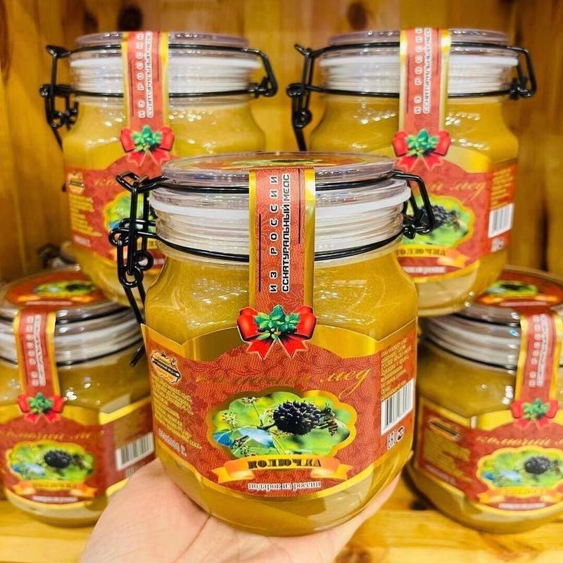 俄罗斯进口蒲公英蜜正宗蜂蜜网红蜂蜜刺五加蜂蜜结晶蜂蜜批发