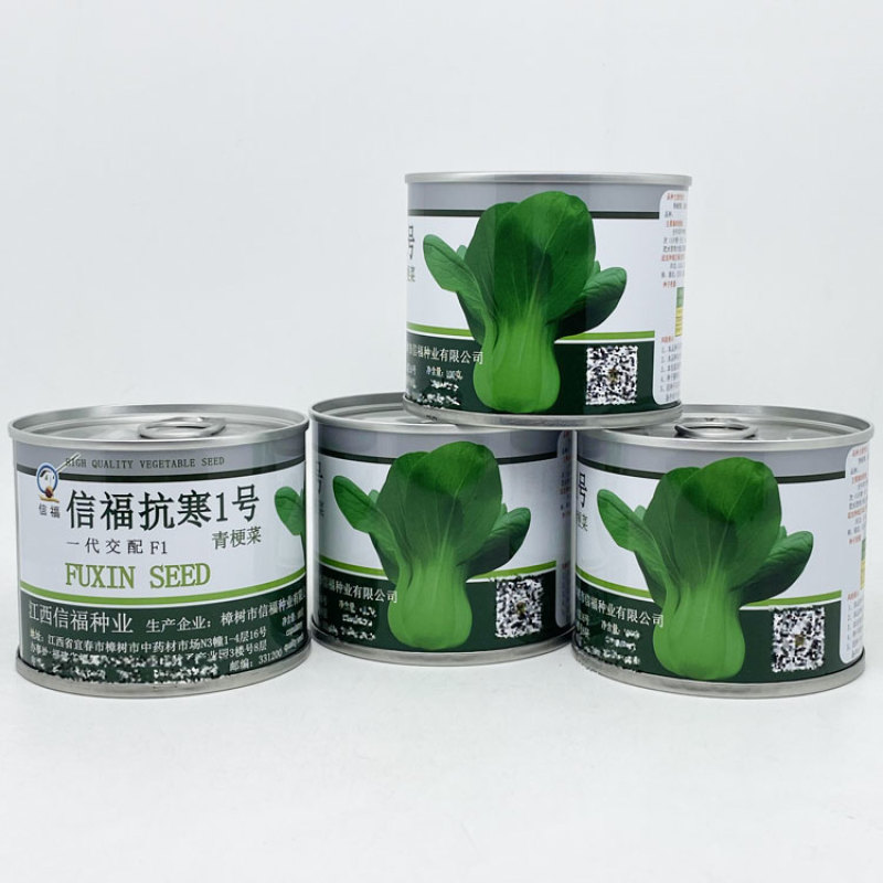 信福抗寒1号青梗菜种子耐寒耐抽苔矮脚种束腰越冬上海青种