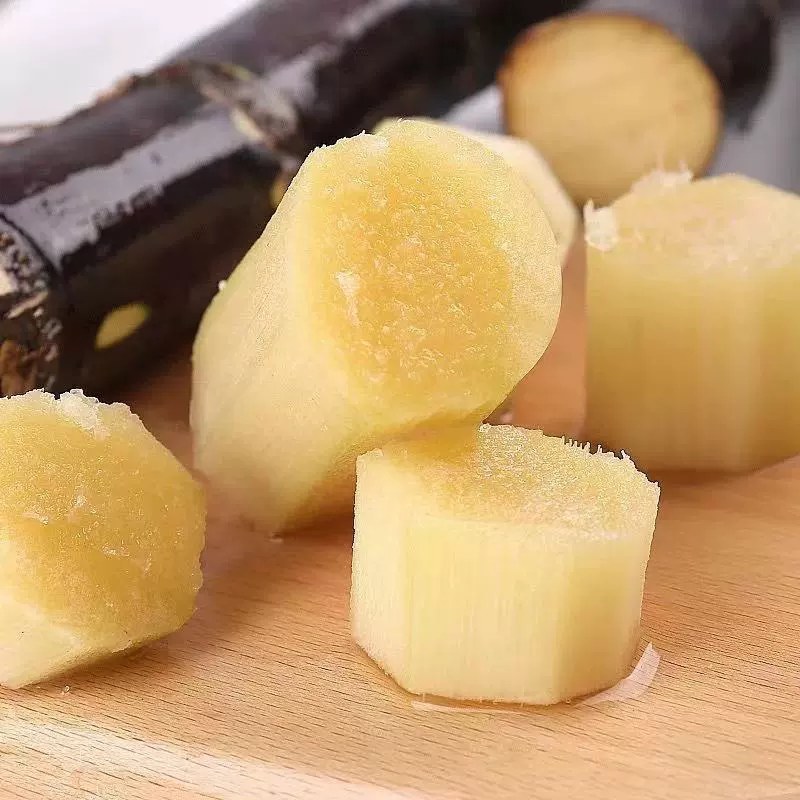 应季现砍现发9斤广西黑皮甘蔗水果新鲜当季甜杆脆孕妇青紫