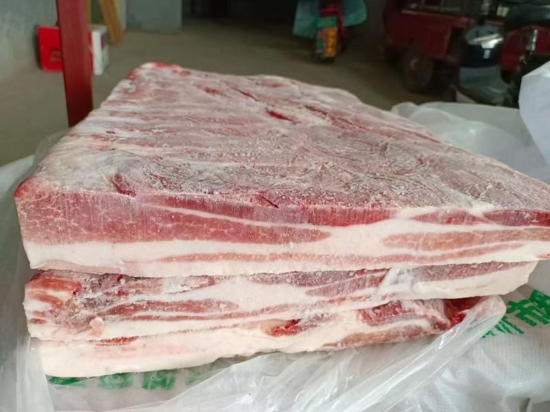 母猪去皮五花肉精修中方
