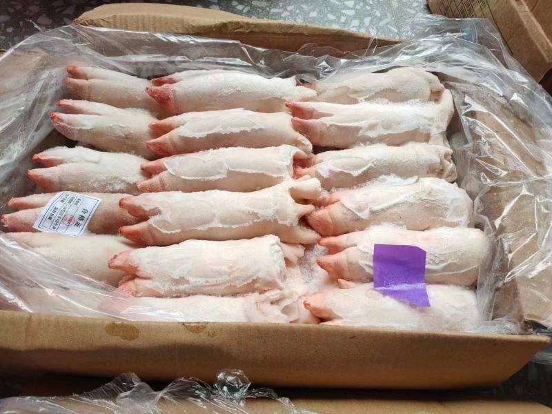 冻猪蹄纯干货生猪蹄短猪蹄带筋猪蹄一手货源价格美丽