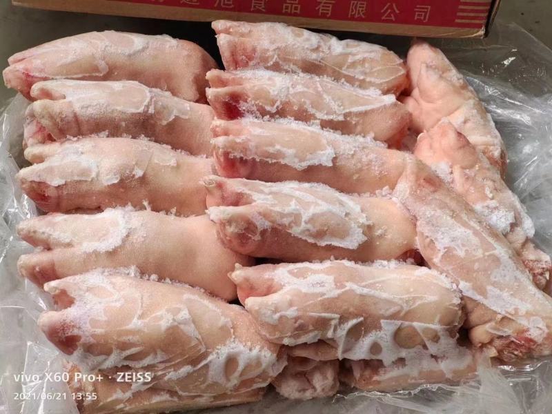 冻猪蹄纯干货生猪蹄短猪蹄带筋猪蹄一手货源价格美丽