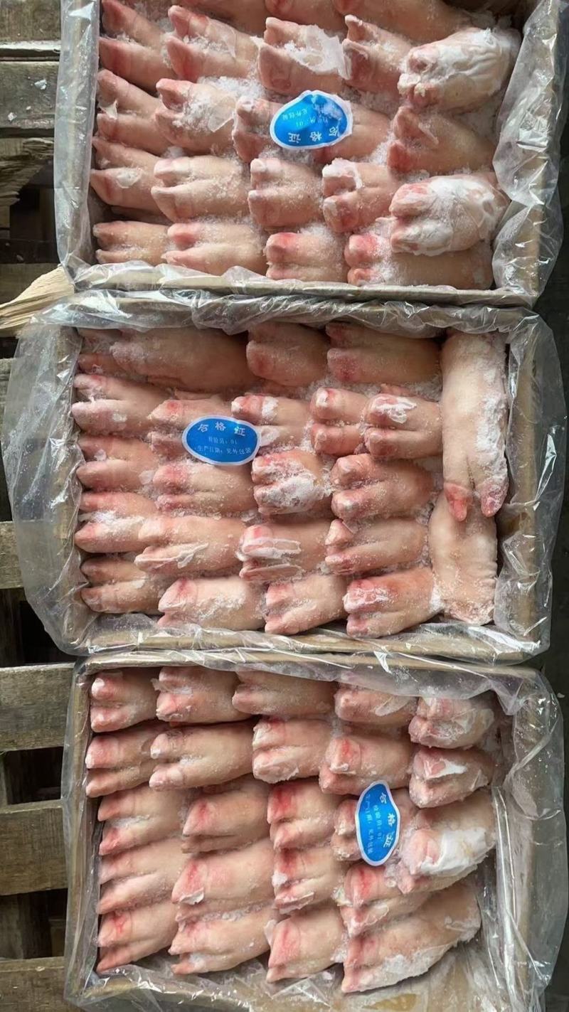冻猪蹄纯干货生猪蹄短猪蹄带筋猪蹄一手货源价格美丽
