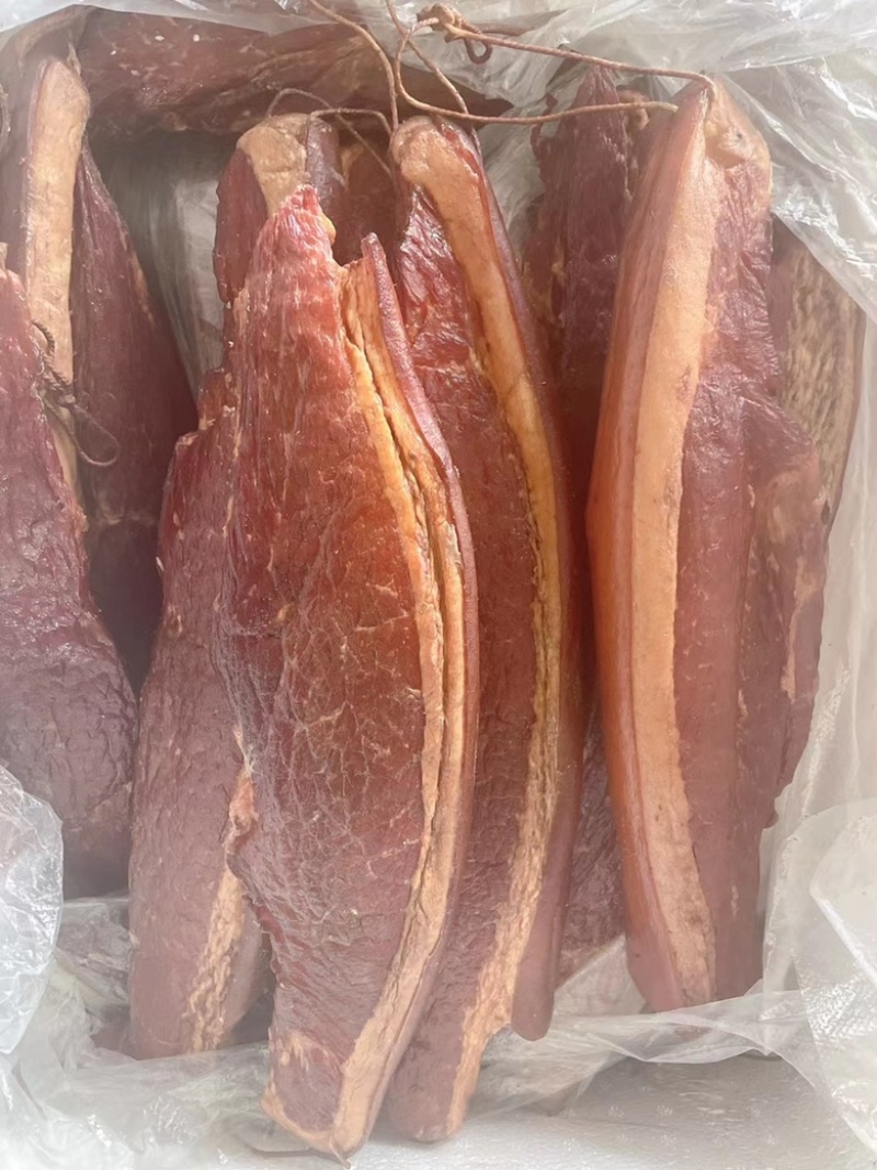 后腿肉展会地摊二刀后腿肉腊肉腊肠香肠干腊肉