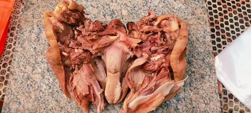 羊头肉纯手工内蒙火烧羊头肉，全熟纯干货无骨头，大量加工中