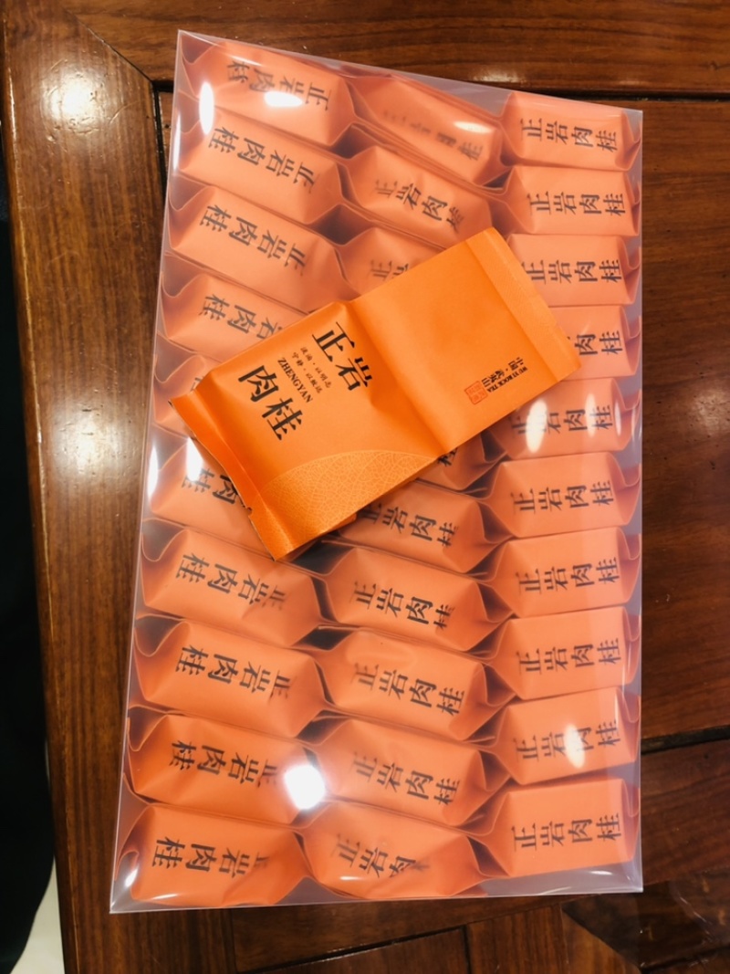 武夷山大红袍正岩肉桂红茶袋泡茶