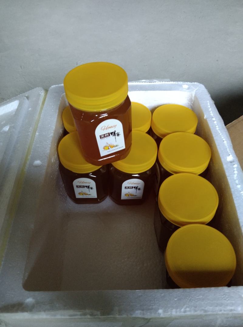 土蜂蜜，高山石头缝里的蜂蜜，冬蜜，起沙的蜂蜜，