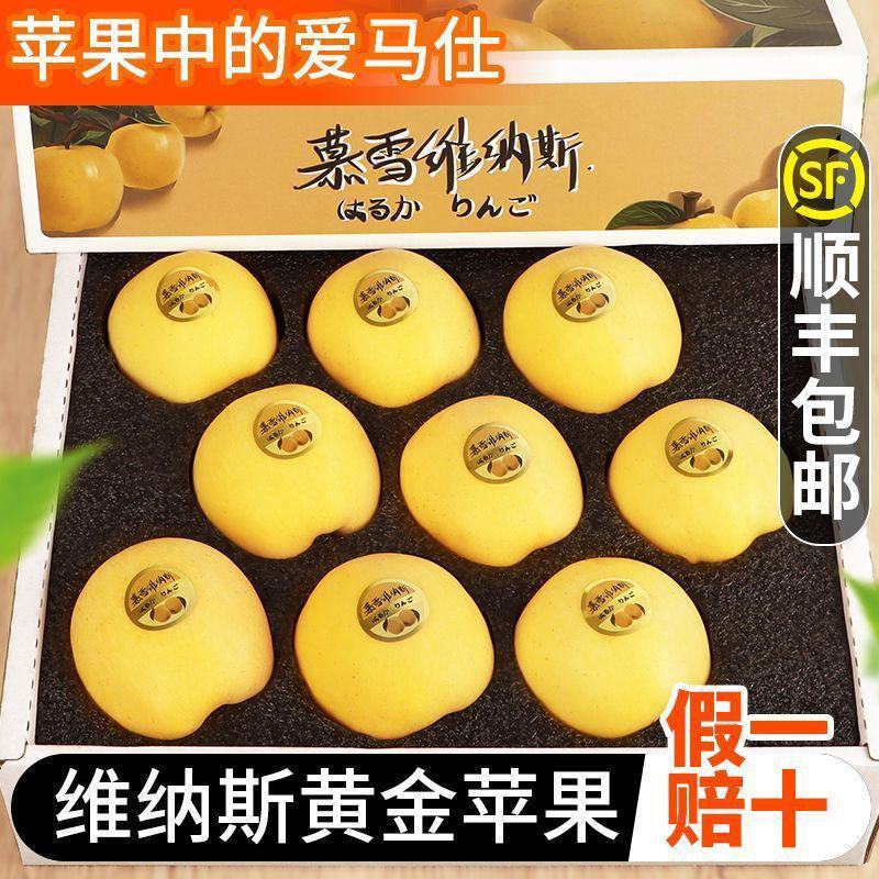 高糖山东烟台威海维纳斯苹果电商一件代发精美礼盒脆甜包邮