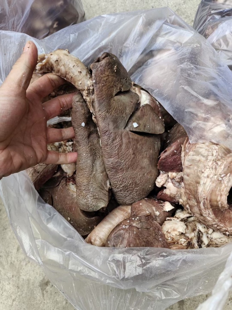 【羊杂】熟羊心肺，纯干货，里外干净，出称高，味道好