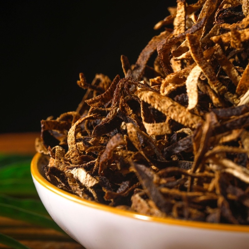 批发新会老陈皮丝茶枝柑陈皮丝可压陈皮普洱茶饼陈皮白茶饼