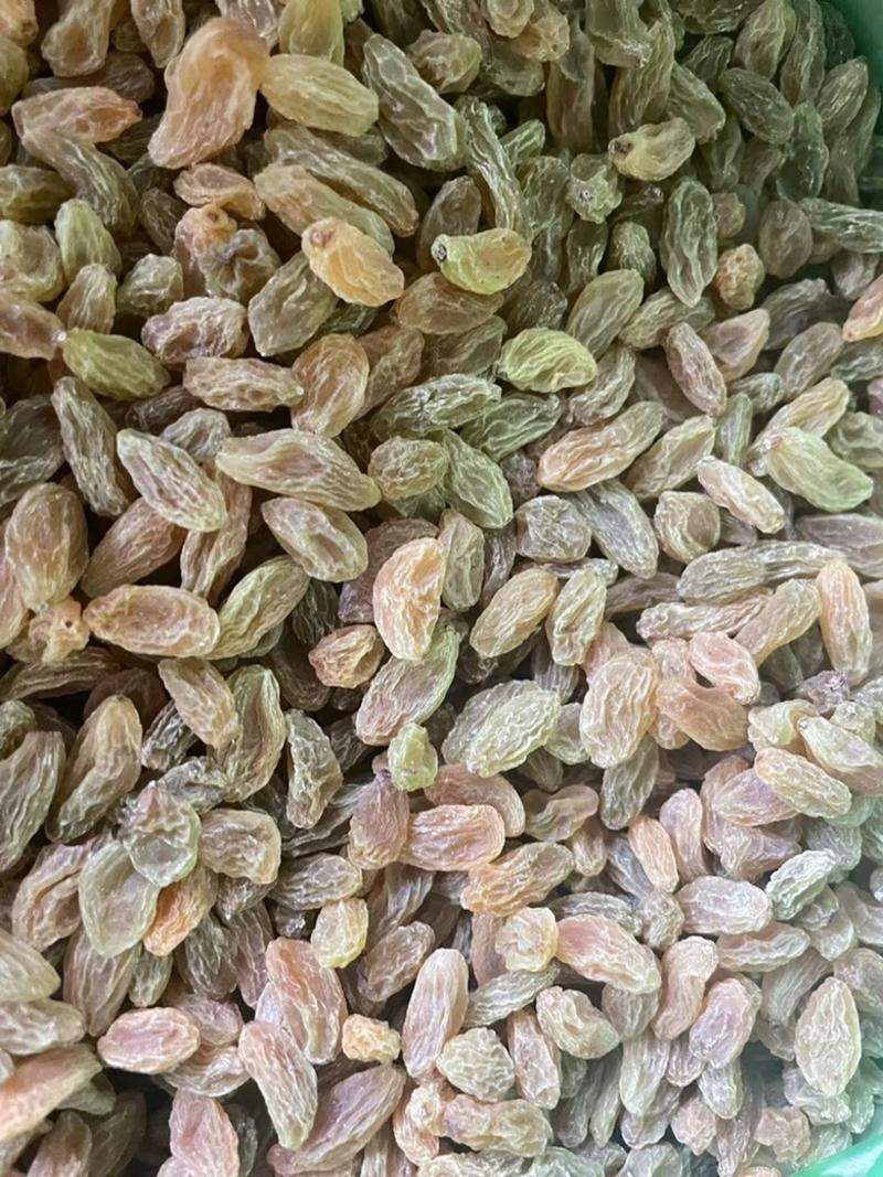 新疆特产散装绿葡萄干超大颗粒免洗即食葡萄干批发