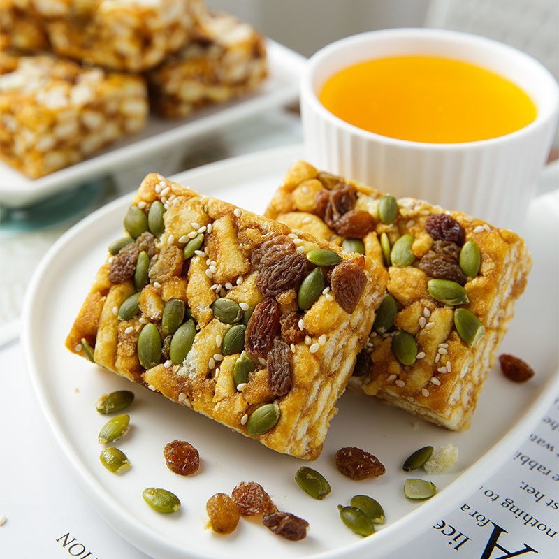 网红沙琪玛批发沙琪玛黑糖坚果传统糕点心休闲零食早餐食品