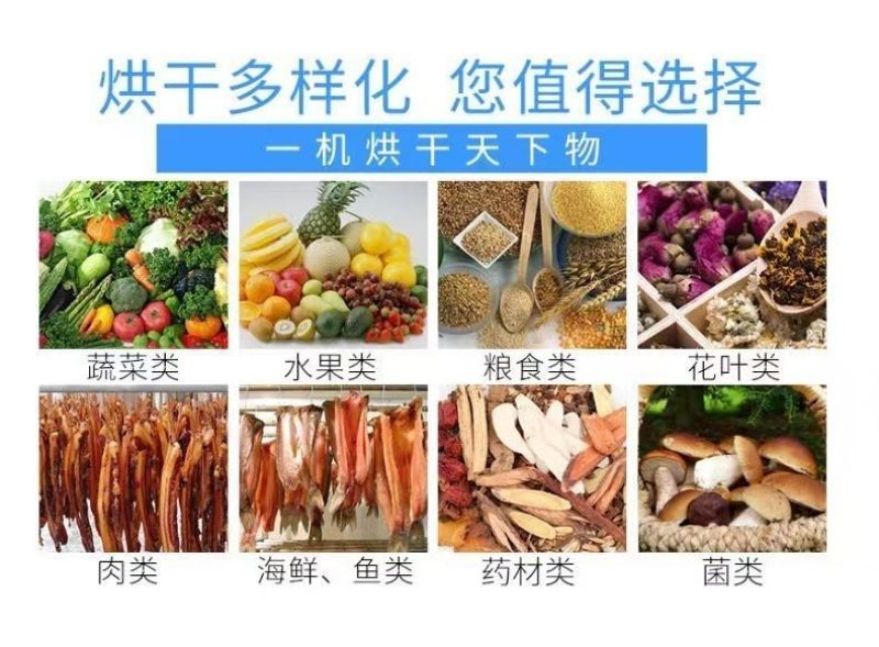 生物质颗粒烘干机羊肚菌烘干机香菇烘干机药材烘干机