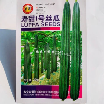 正源寿甜1号丝瓜种子和利农种籽早熟八角瓜耐热棱角丝瓜种子