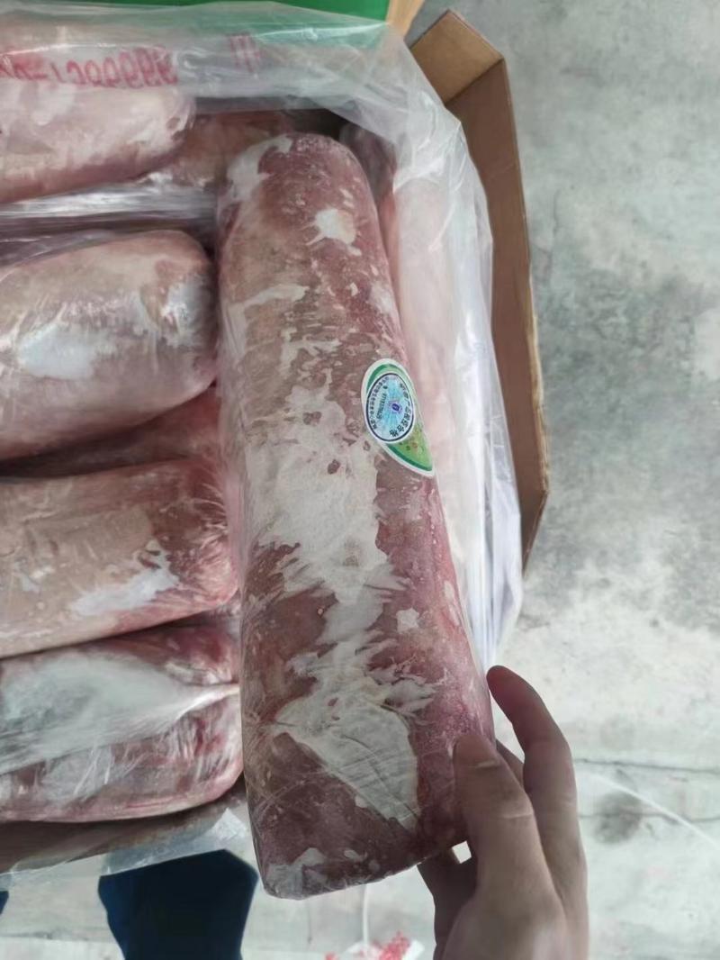 国产三号里脊肉卷一件20斤装纯干无冰欢迎各位老板选购