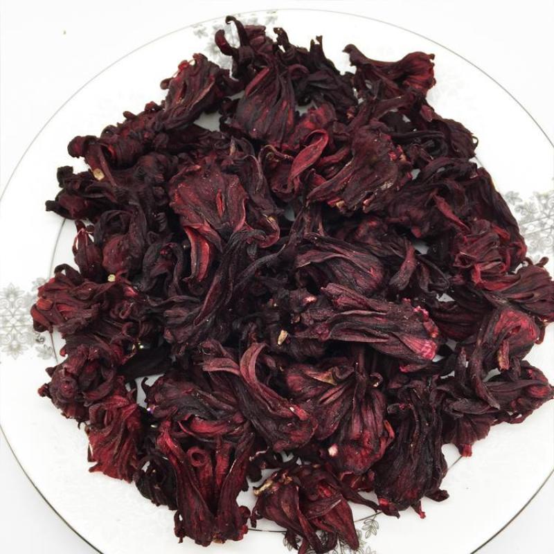 洛神花茶5OO克包邮玫瑰茄干花散装沌净天然神花干花