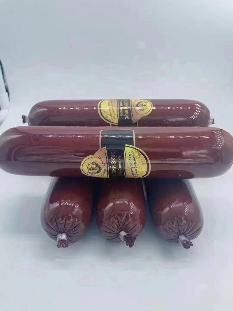 俄罗斯牛筋肠风味牛肉香肠火腿即食牛筋烤肠纯肉下酒菜零食