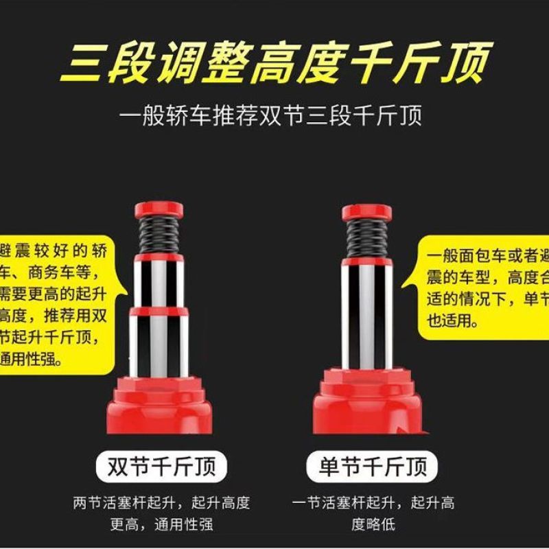 千斤顶车用小轿车用车载2吨3吨手摇千金顶越野工具汽车液压