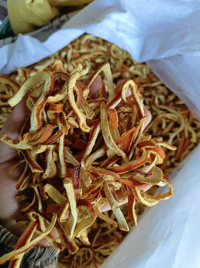 无硫陈皮丝，橘子皮，纯干当年新货，产地一手货源