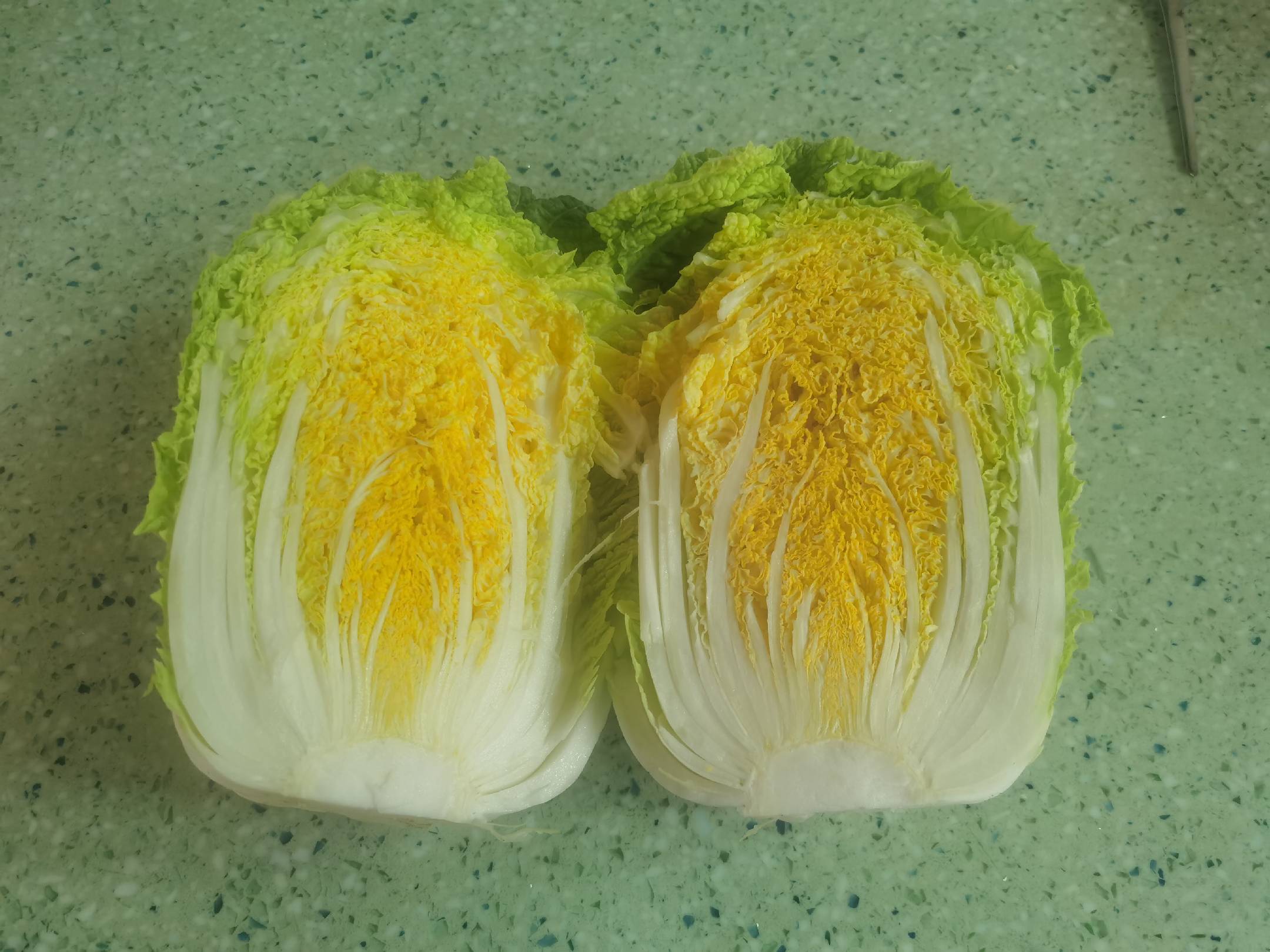 黄心白菜与多种蔬菜搭配图