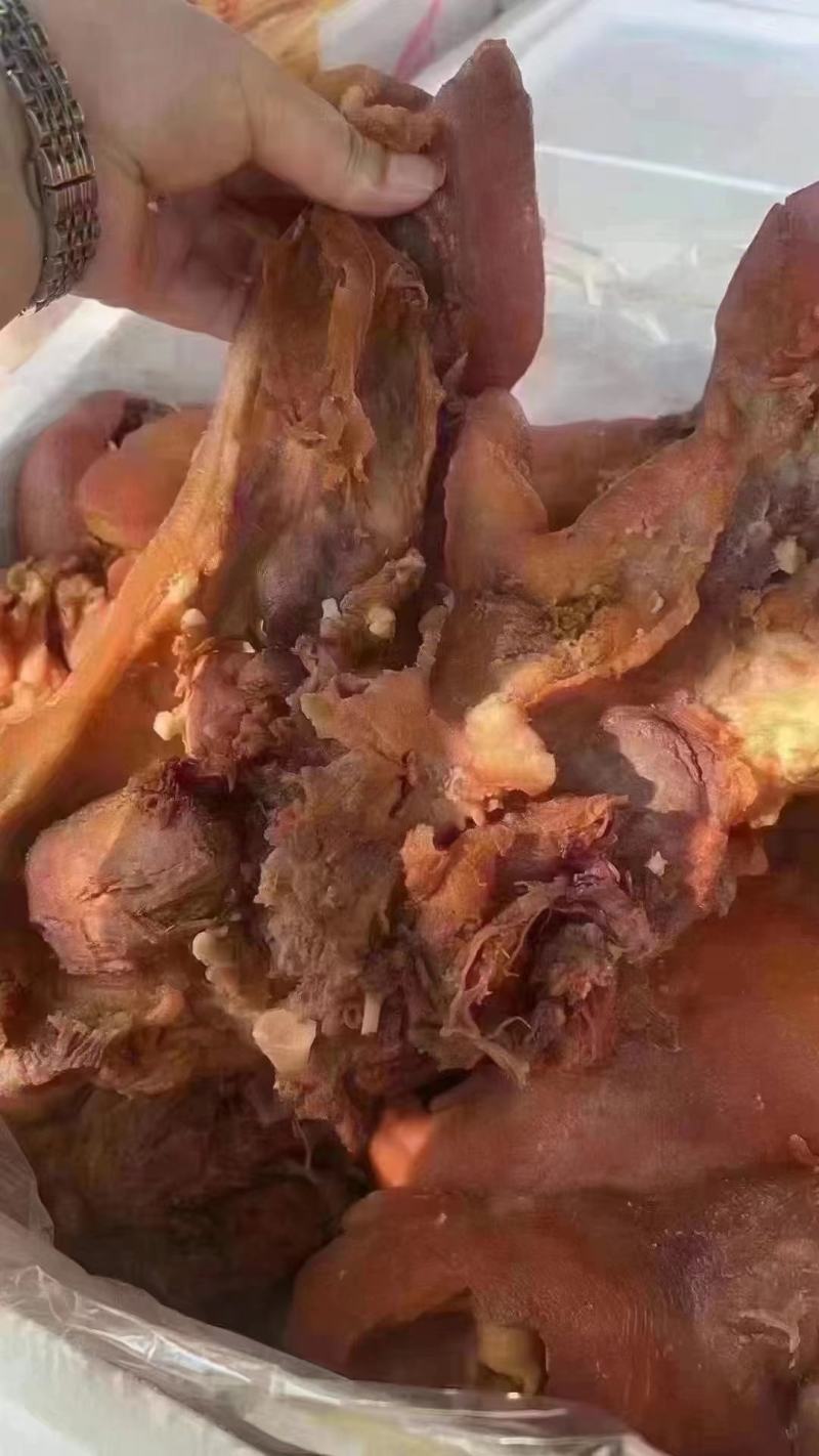 猪头肉全熟猪头整只卤味猪脸下酒菜炒菜肉食现货供应下单秒发
