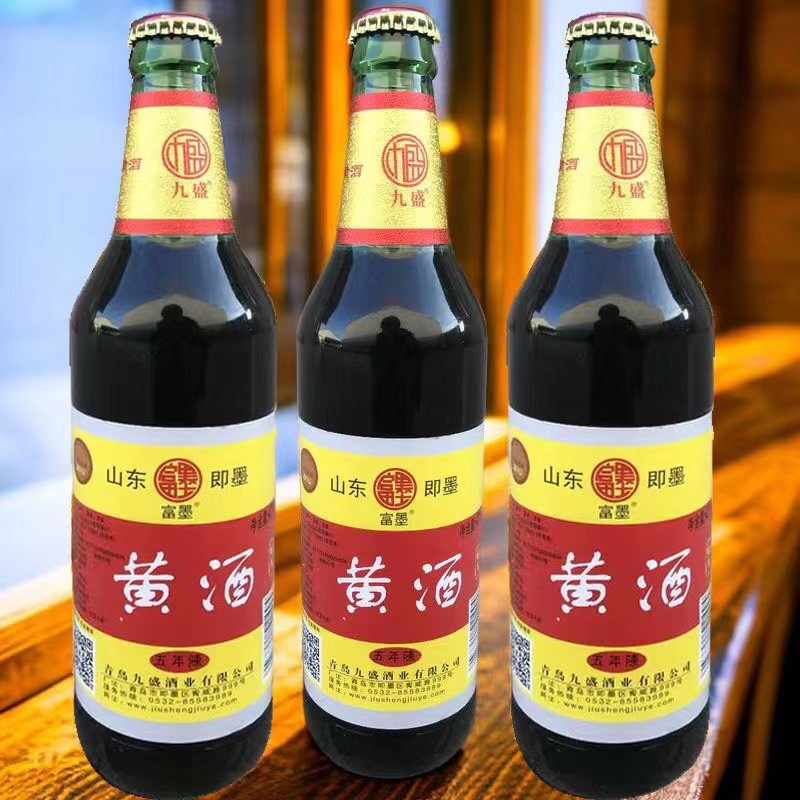 即墨正宗老酒黄酒整箱粮食高毒原浆窖香