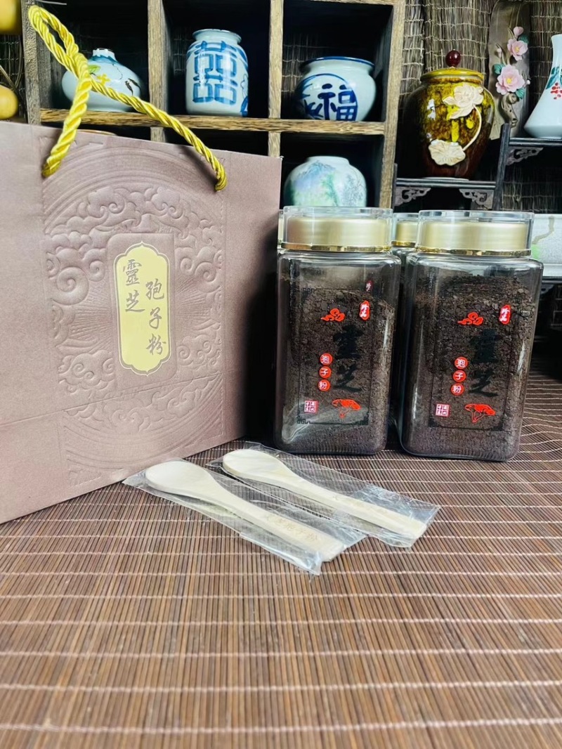 【有机灵芝孢子粉】长白山本地发货，头茬粉，普通粉尽有