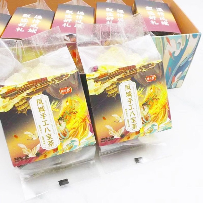 宁夏银川回乡客精品八宝茶厂家直供欢迎下单