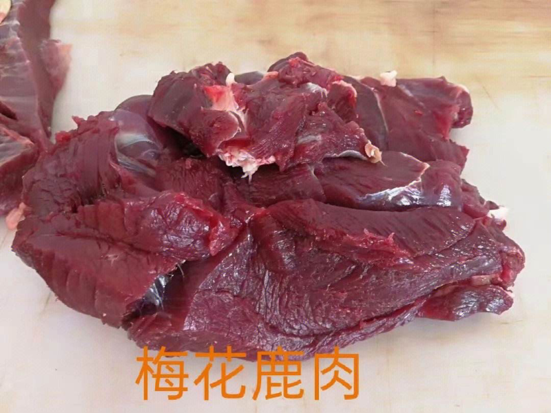 养殖场鹿肉对接商超餐厅鹿肉鹿腿鹿白条有需致电