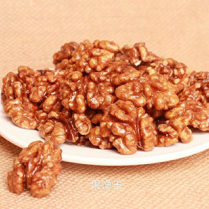 琥珀核桃仁小包装一箱约30包500g手抓包